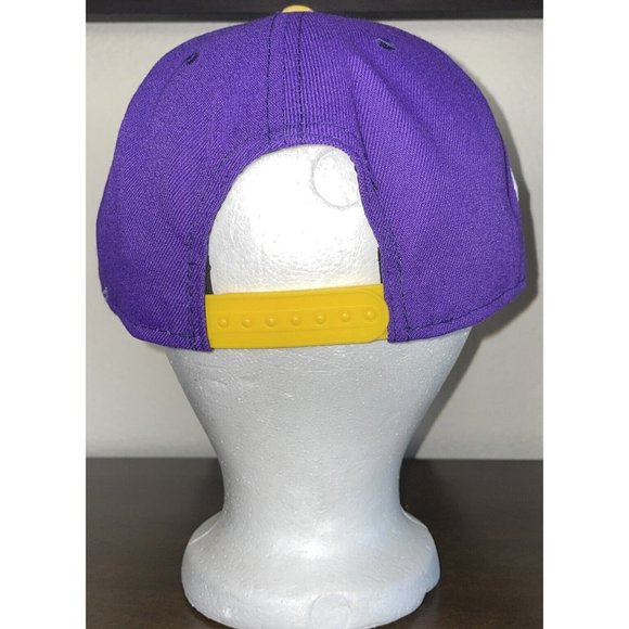 New Era LA Los Angeles Lakers 9FIFTY Mauve Hat Cap NBA Official Embroidered - Picture 4 of 7